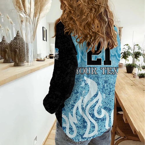 Custom Brisbane Heat Champions BBL13 Women Casual Shirt