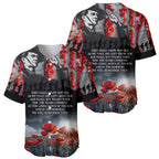 ANZAC DAY Heroes Of The Gallipoli Baseball Jersey