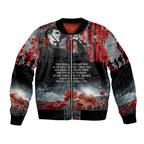 ANZAC DAY Heroes Of The Gallipoli Bomber Jacket
