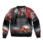 ANZAC DAY Heroes Of The Gallipoli Bomber Jacket