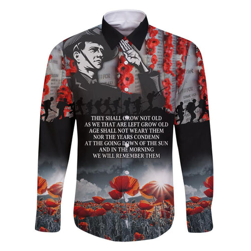 ANZAC DAY Heroes Of The Gallipoli Family Matching Off Shoulder Short Dress and Hawaiian Shirt