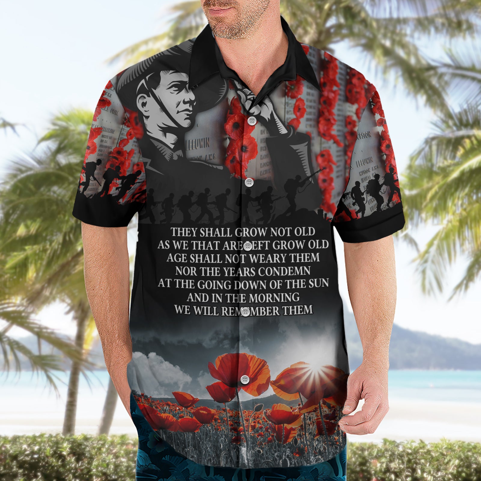 ANZAC DAY Heroes Of The Gallipoli Hawaiian Shirt