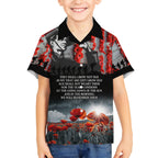 ANZAC DAY Heroes Of The Gallipoli Kid Hawaiian Shirt