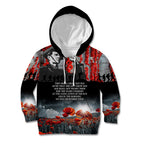 ANZAC DAY Heroes Of The Gallipoli Kid Hoodie