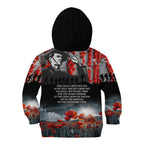 ANZAC DAY Heroes Of The Gallipoli Kid Hoodie