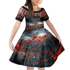 ANZAC DAY Heroes Of The Gallipoli Kid Short Sleeve Dress