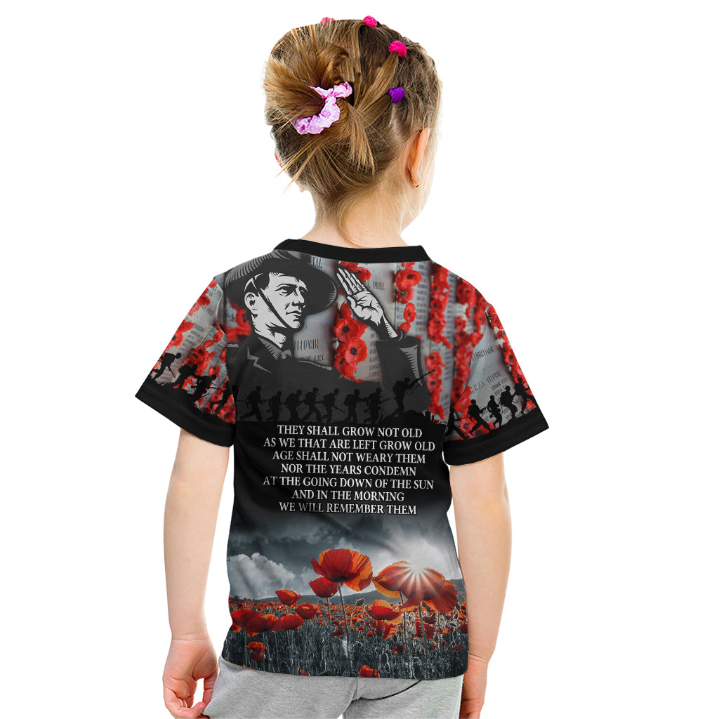 ANZAC DAY Heroes Of The Gallipoli Kid T Shirt
