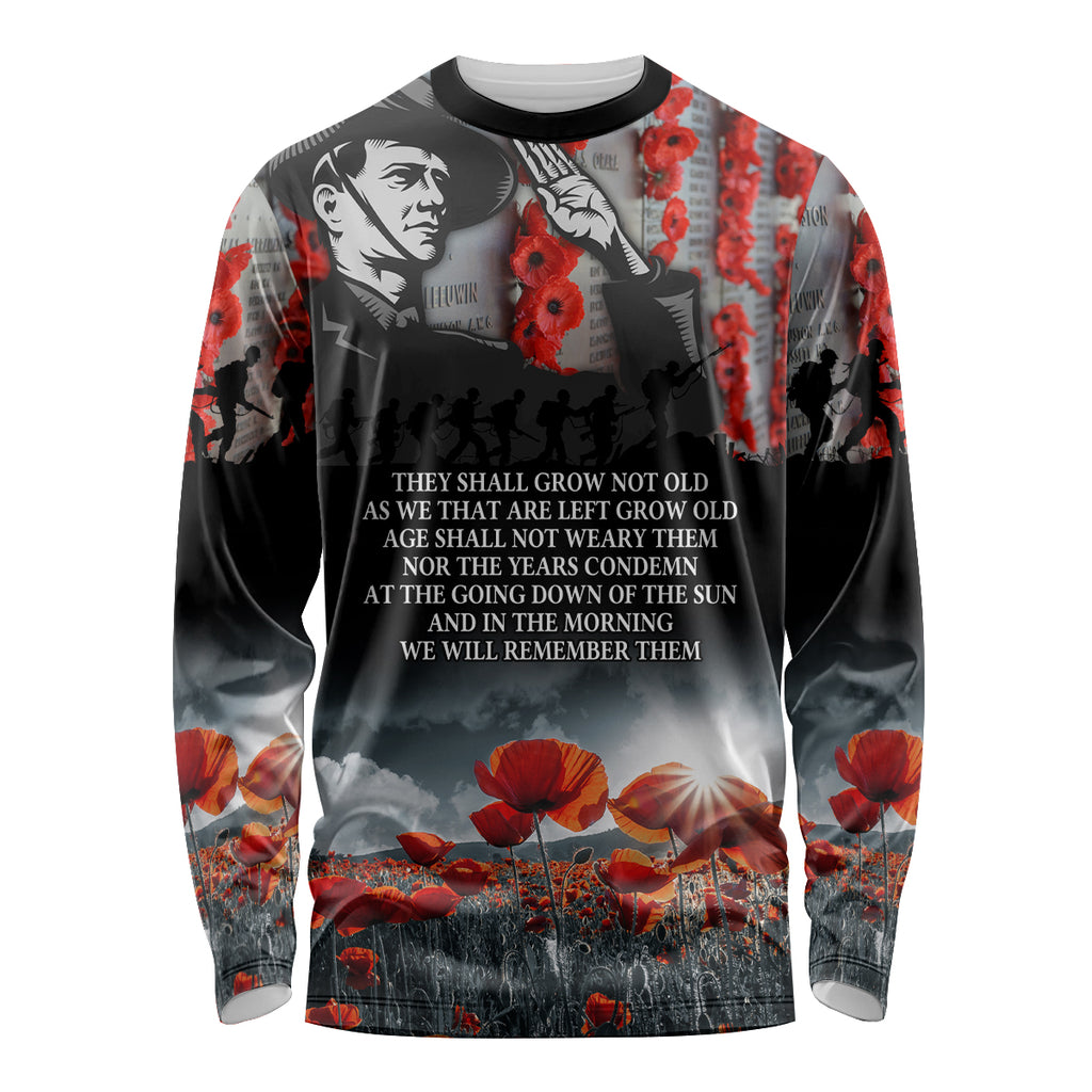 ANZAC DAY Heroes Of The Gallipoli Long Sleeve Shirt