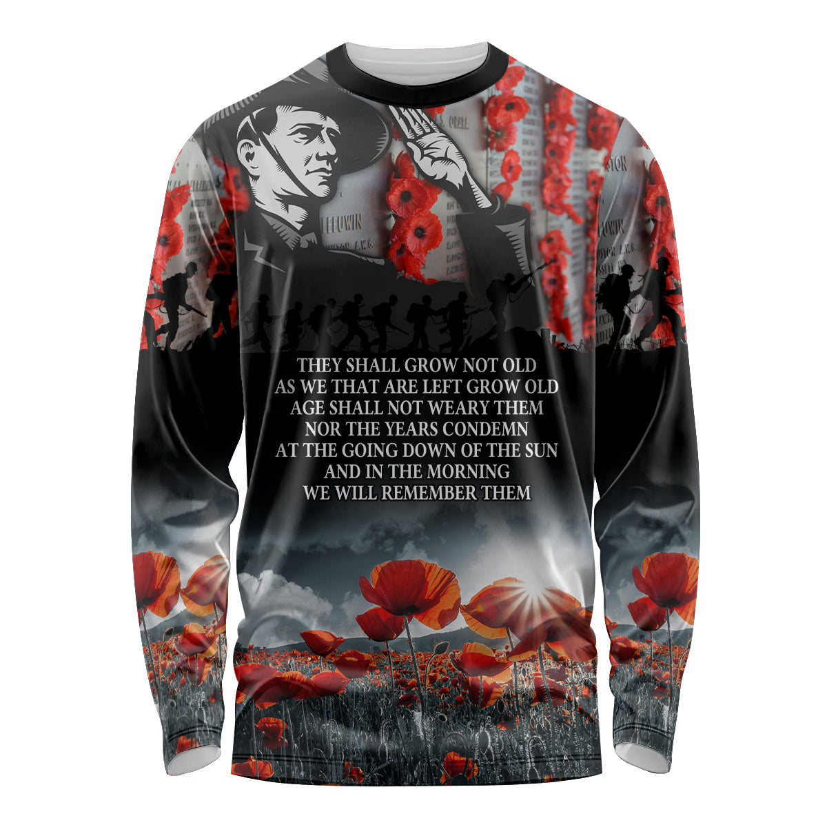 ANZAC DAY Heroes Of The Gallipoli Long Sleeve Shirt