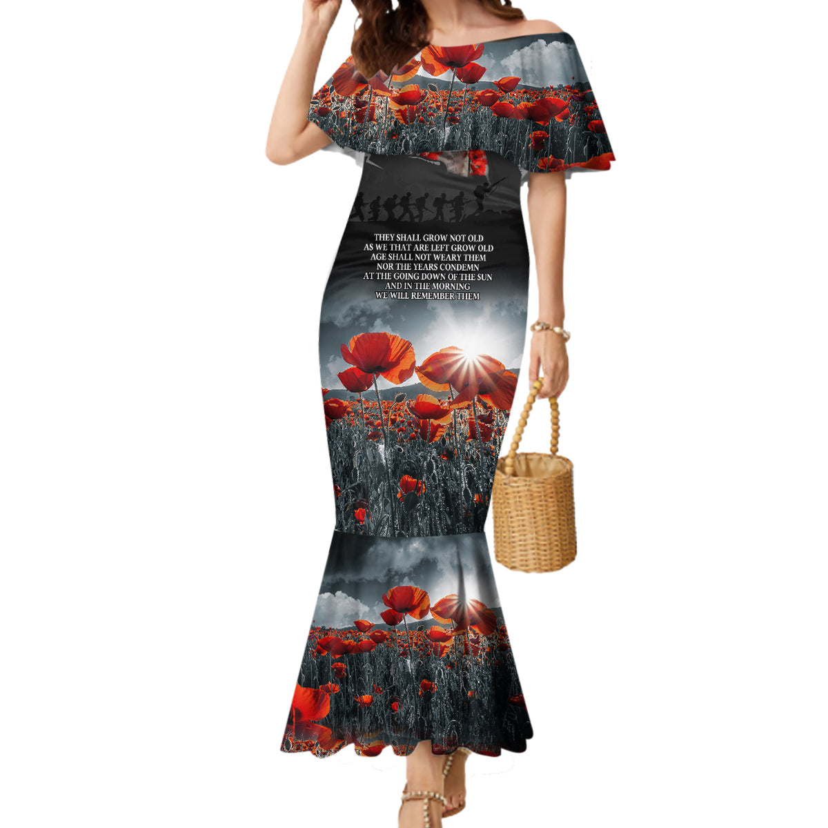 ANZAC DAY Heroes Of The Gallipoli Mermaid Dress