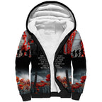 ANZAC DAY Heroes Of The Gallipoli Sherpa Hoodie