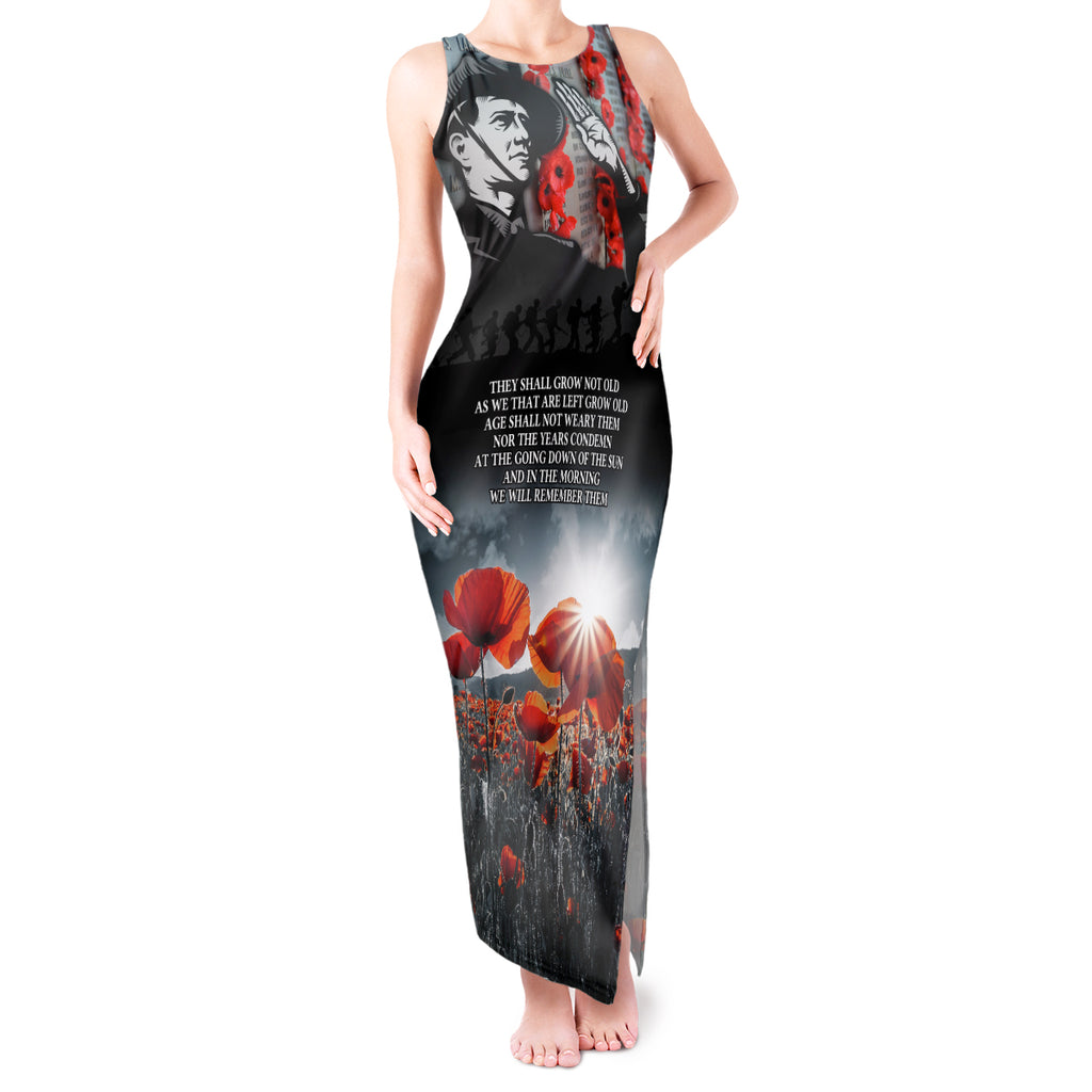 ANZAC DAY Heroes Of The Gallipoli Tank Maxi Dress