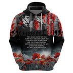 ANZAC DAY Heroes Of The Gallipoli Zip Hoodie