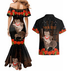 Koala and Kiwi Bird ANZAC Day Custom Couples Matching Mermaid Dress and Hawaiian Shirt Soldier Style