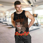 Koala and Kiwi Bird ANZAC Day Custom Men Tank Top Soldier Style