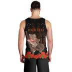 Koala and Kiwi Bird ANZAC Day Custom Men Tank Top Soldier Style
