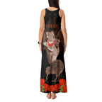 Koala and Kiwi Bird ANZAC Day Custom Tank Maxi Dress Soldier Style