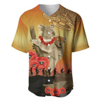 Australia Koala Soldier Style Baseball Jersey Last Post Lest We Forget