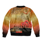 Australia Koala Soldier Style Bomber Jacket Last Post Lest We Forget