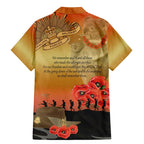 Australia Koala Soldier Style Family Matching Mermaid Dress and Hawaiian Shirt Last Post Lest We Forget