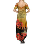 Australia Koala Soldier Style Family Matching Summer Maxi Dress and Hawaiian Shirt Last Post Lest We Forget