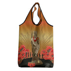 Australia Koala Soldier Style Grocery Bag Last Post Lest We Forget