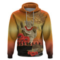 Australia Koala Soldier Style Hoodie Last Post Lest We Forget
