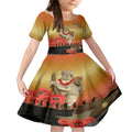 Australia Koala Soldier Style Kid Short Sleeve Dress Last Post Lest We Forget