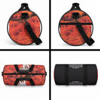 Anzac Day Gallipoli Personalised Duffle Bag Red Poppy Flowers