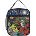 Kiwi-Kookaburra Bird ANZAC Personalised Lunch Bag Aussie Golden Wattle Poppy Flowers
