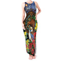 Kiwi-Kookaburra Bird ANZAC Personalised Tank Maxi Dress Aussie Golden Wattle Poppy Flowers
