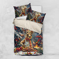 Kangaroo Chef Christmas in July Bedding Set