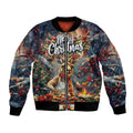 Personalised Kangaroo Chef Christmas in July Bomber Jacket