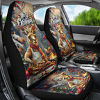 Kangaroo Chef Christmas in July Car Seat Cover