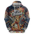Personalised Kangaroo Chef Christmas in July Hoodie