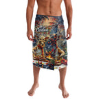 Personalised Kangaroo Chef Christmas in July Lavalava