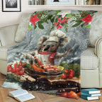 Koala Chef Christmas in July Blanket