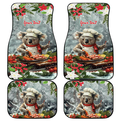 Koala Chef Christmas in July Car Mats