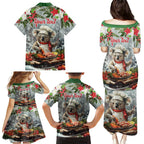Personalised Koala Chef Christmas in July Family Matching Puletasi and Hawaiian Shirt