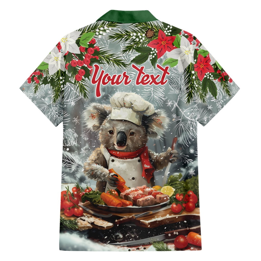 Personalised Koala Chef Christmas in July Hawaiian Shirt