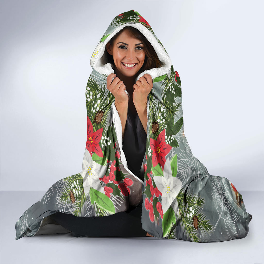Koala Chef Christmas in July Hooded Blanket