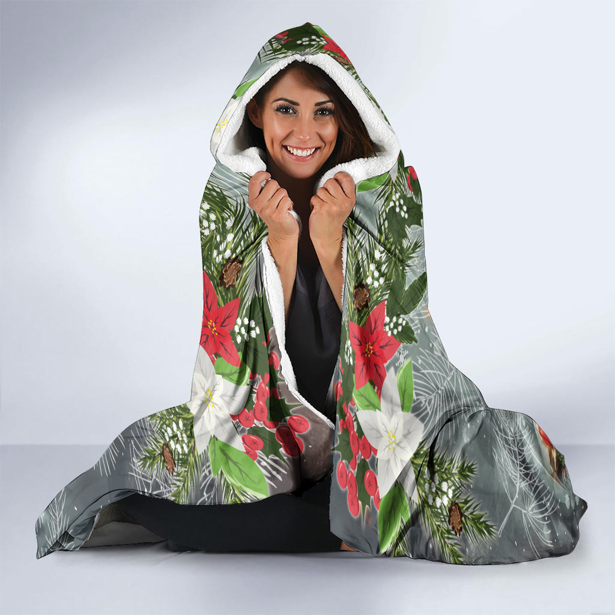 Koala Chef Christmas in July Hooded Blanket