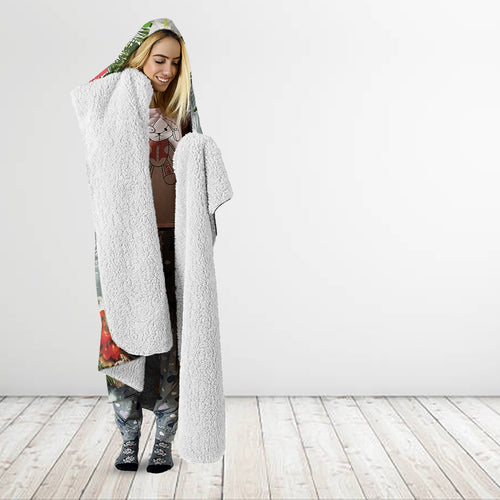 Koala Chef Christmas in July Hooded Blanket