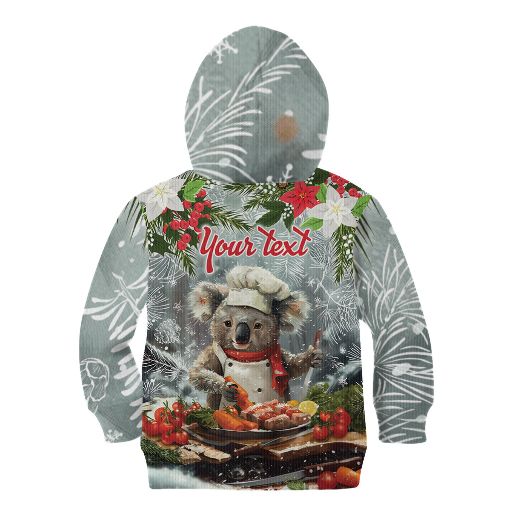 Personalised Koala Chef Christmas in July Kid Hoodie