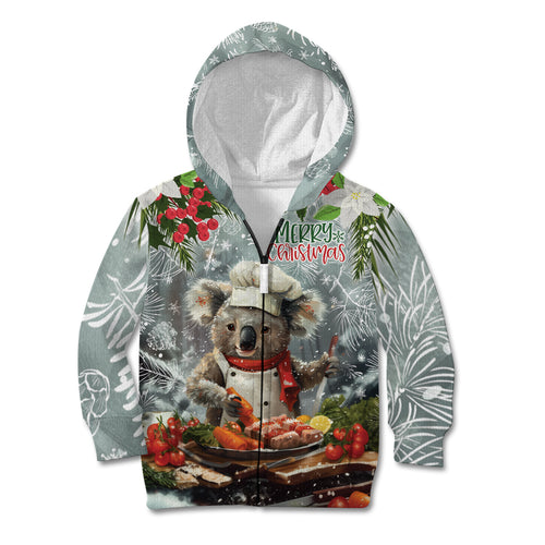 Personalised Koala Chef Christmas in July Kid Hoodie