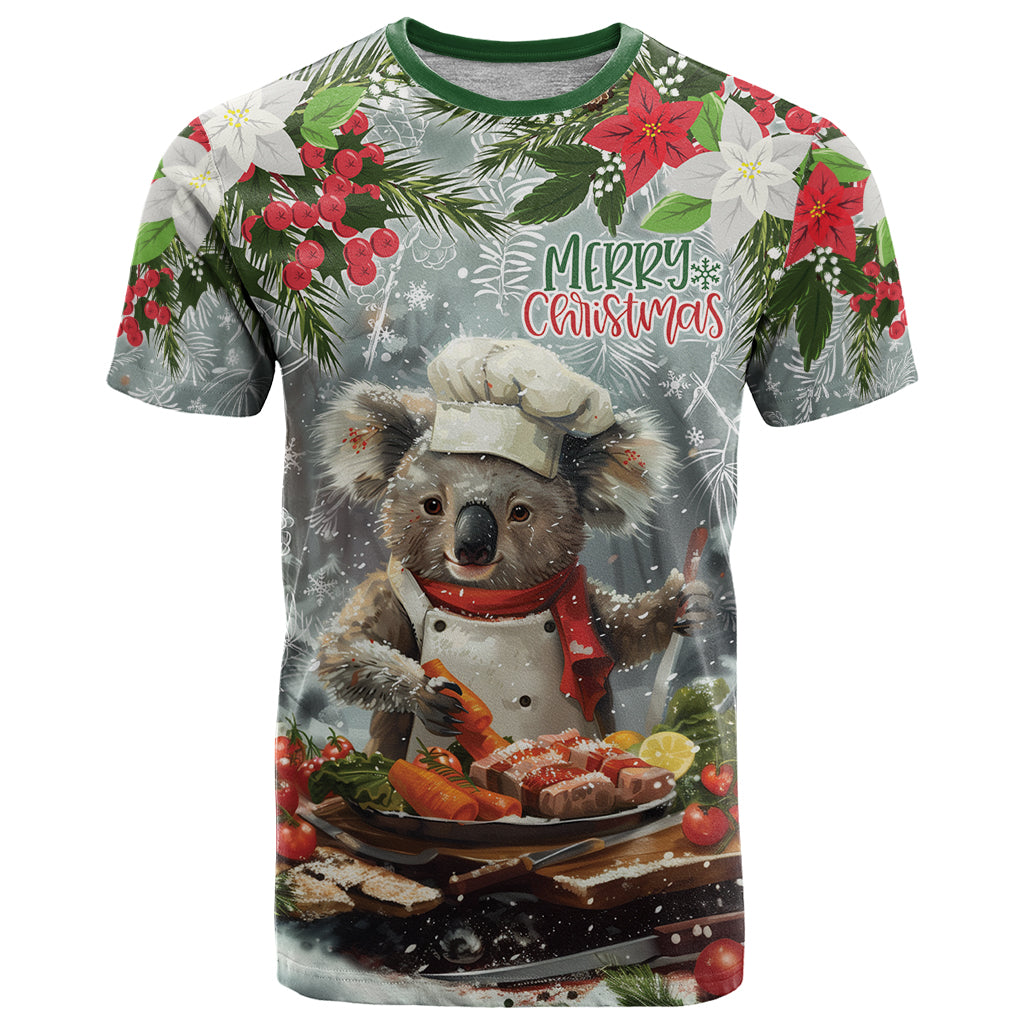 Personalised Koala Chef Christmas in July T Shirt