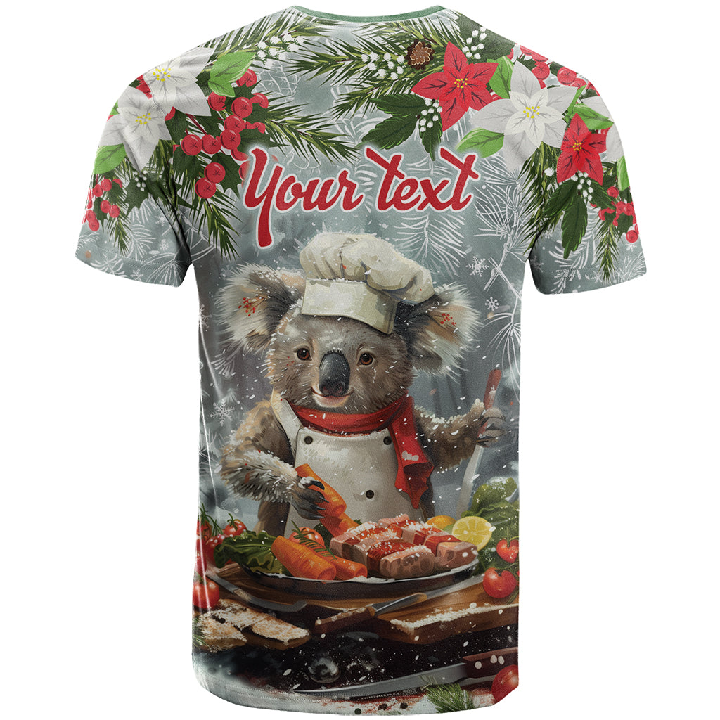 Personalised Koala Chef Christmas in July T Shirt