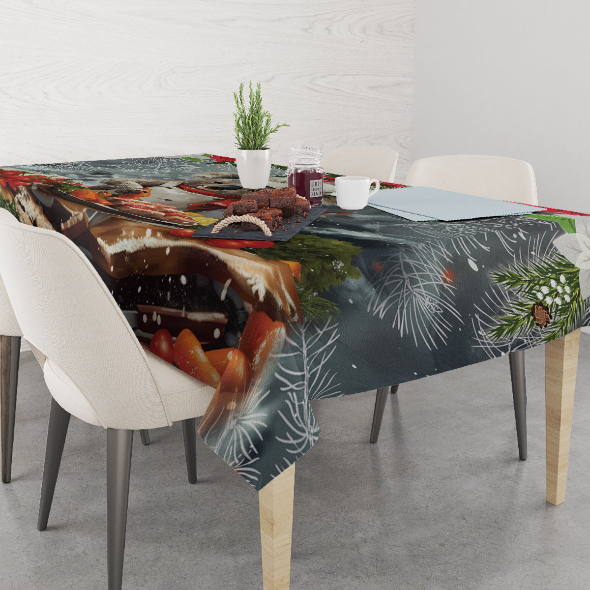 Koala Chef Christmas in July Tablecloth