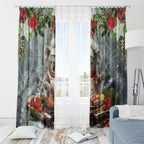 Koala Chef Christmas in July Window Curtain