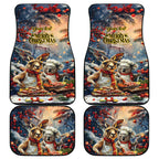 Aussie Christmas Kangaroo and Koala Car Mats